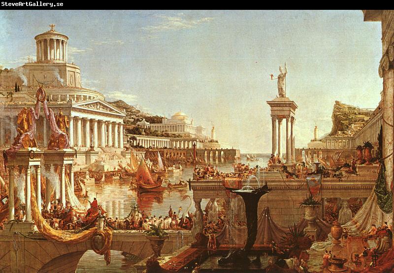 Thomas Cole The Consummation from the series : The Course of the Empire